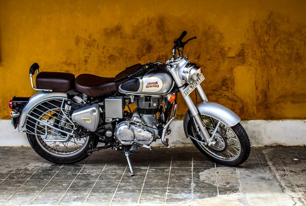 Clean organized bike repair workstation